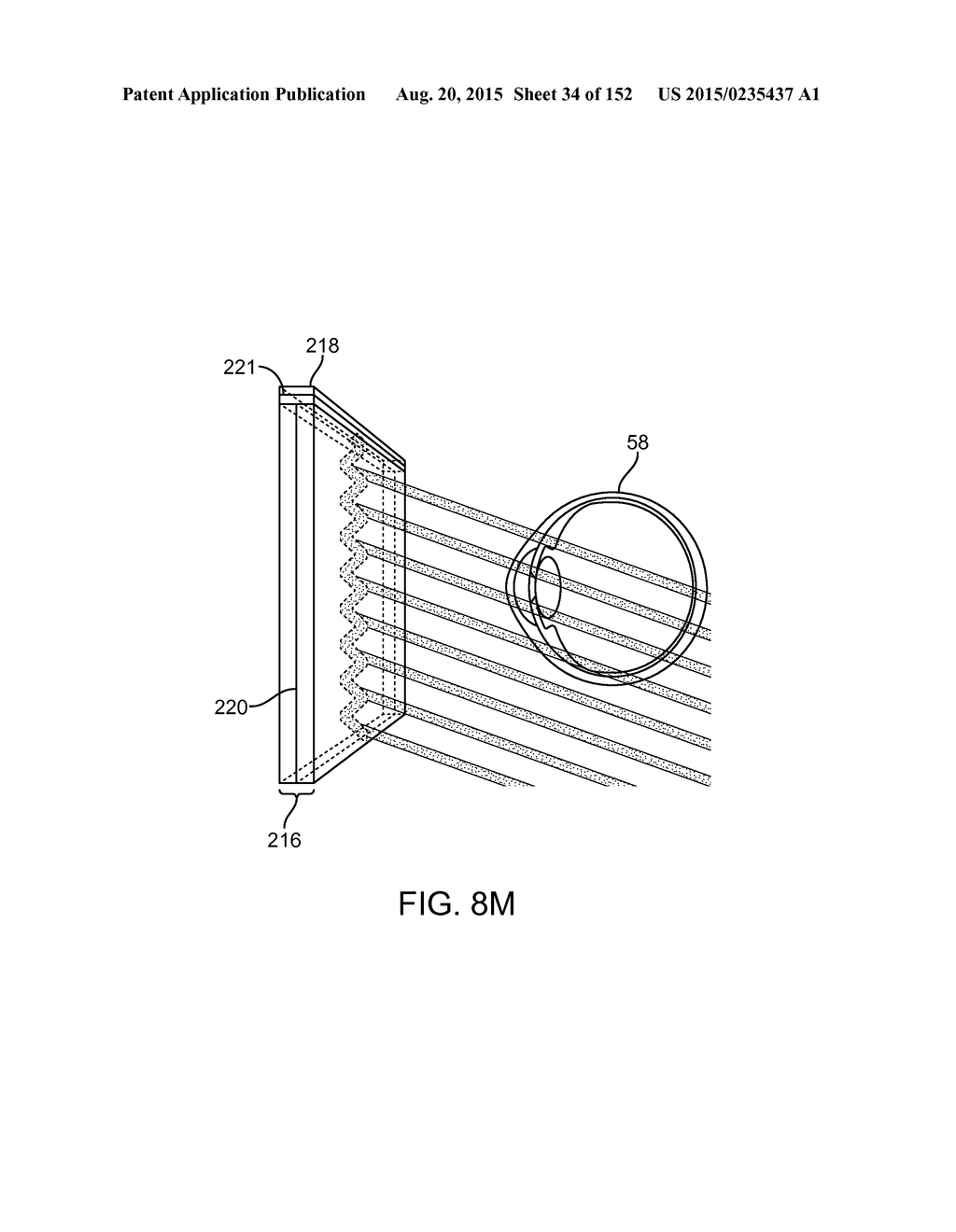 DETERMINING USER ACCOMMODATION TO DISPLAY AN IMAGE AT A FOCAL PLANE     CORRESPONDING TO A USER'S CURRENT STATE OF FOCUS - diagram, schematic, and image 35