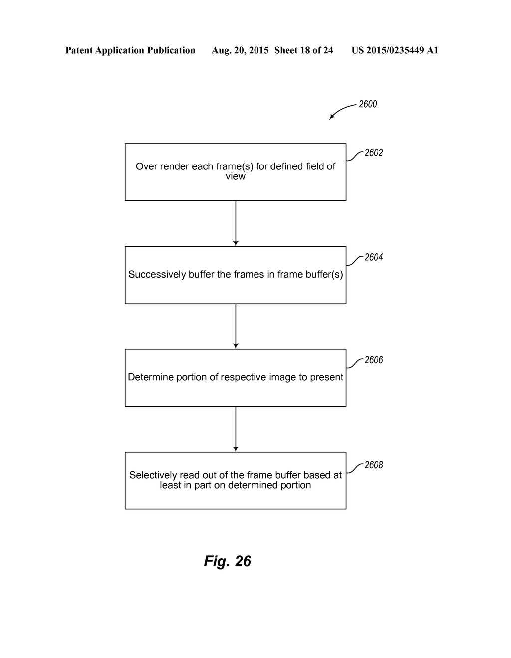 FRAME-BY-FRAME RENDERING FOR AUGMENTED OR VIRTUAL REALITY SYSTEMS - diagram, schematic, and image 19