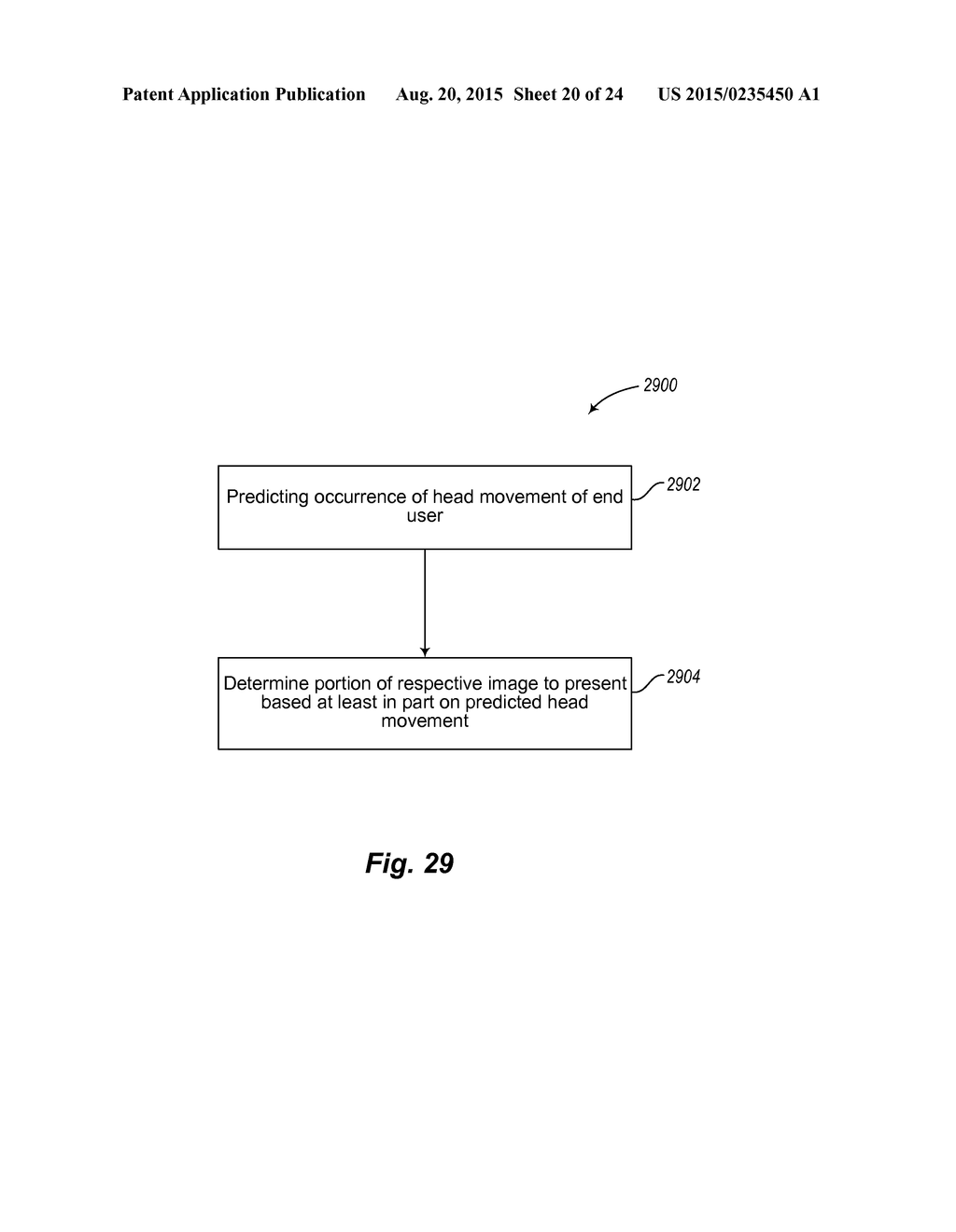 UTILIZING HEAD MOVEMENT OF USER FOR FRAME RENDERING IN AUGMENTED OR     VIRTUAL REALITY SYSTEMS - diagram, schematic, and image 21