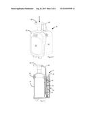 ELECTRONICALLY MONITORED AND PORTABLE POINT-OF-CARE HAND HYGIENE DISPENSER     HAVING SECURITY FEATURES diagram and image