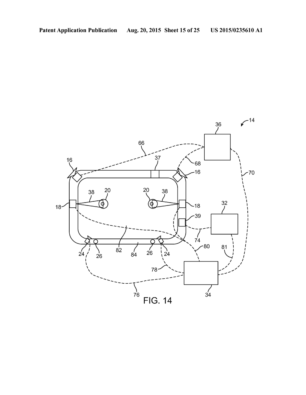 INTERACTING WITH A NETWORK TO TRANSMIT VIRTUAL IMAGE DATA IN AUGMENTED OR     VIRTUAL REALITY SYSTEMS - diagram, schematic, and image 16