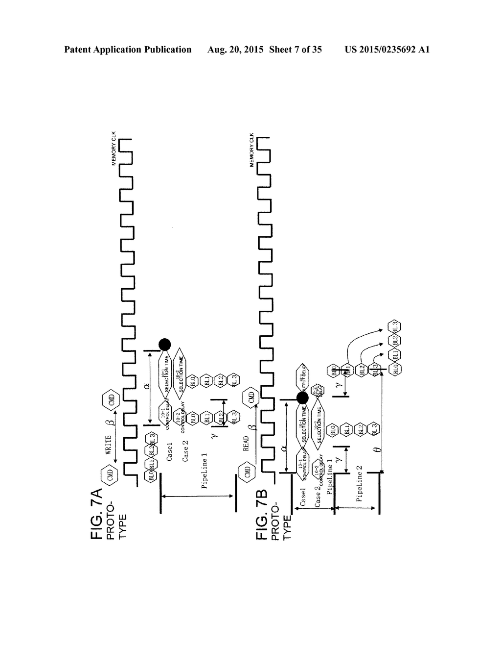 PIPELINE-CONTROLLED SEMICONDUCTOR MEMORY DEVICE WITH REDUCED POWER     CONSUMPTION AND MEMORY ACCESS TIME - diagram, schematic, and image 08