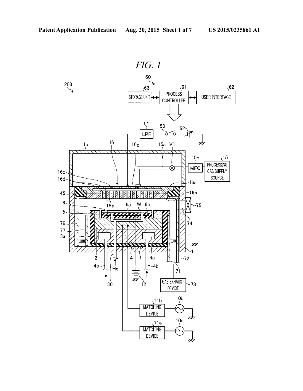 PLASMA ETCHING METHOD AND PLASMA ETCHING APPARATUS - diagram, schematic, and image 02