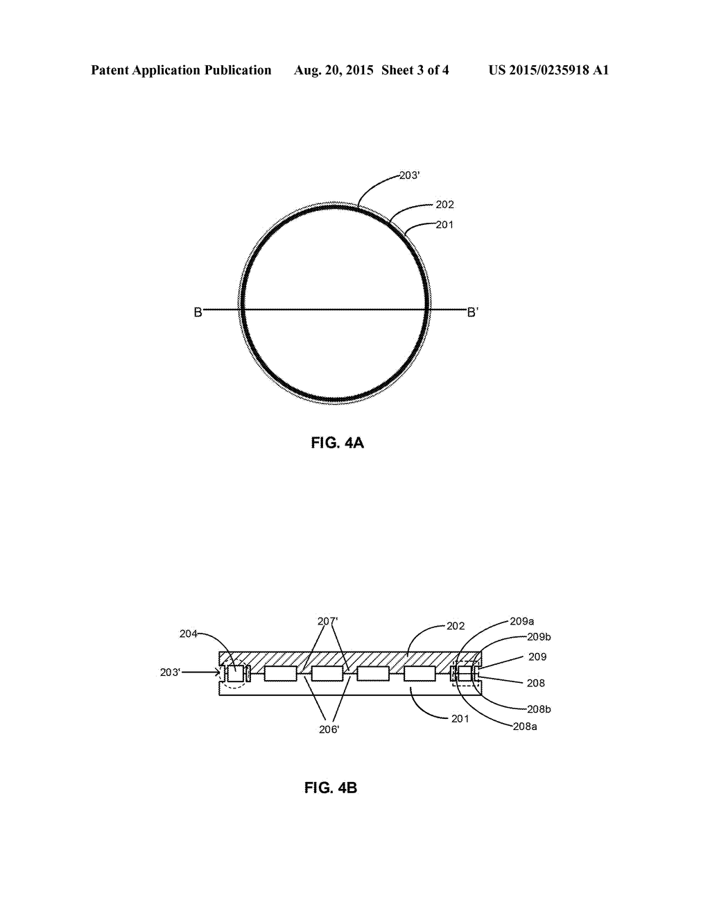 SEALING STRUCTURE FOR A BONDED WAFER AND METHOD OF FORMING THE SEALING     STRUCTURE - diagram, schematic, and image 04