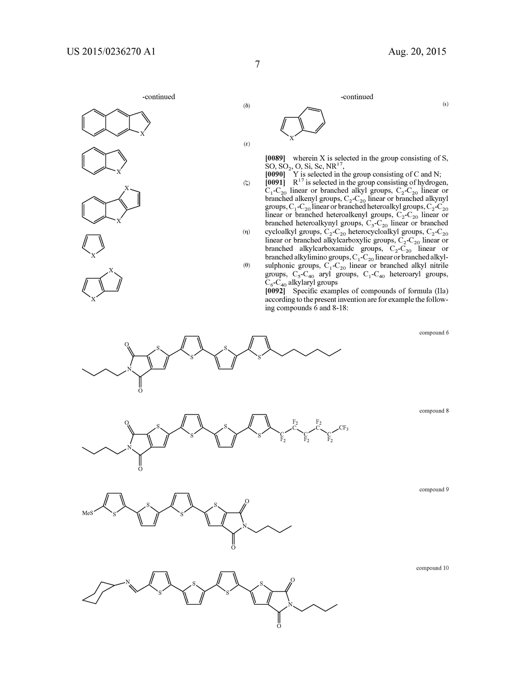 ORGANIC SEMICONDUCTOR MATERIAL - diagram, schematic, and image 19