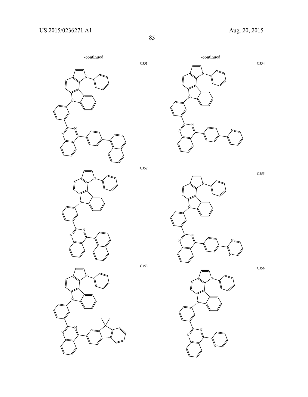 NOVEL COMPOUND AND ORGANIC ELECTROLUMINESCENCE DEVICE COMPRISING SAME - diagram, schematic, and image 86