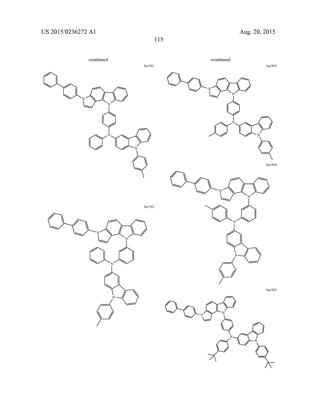 NOVEL COMPOUND AND ORGANIC ELECTROLUMINESCENCE DEVICE INCLUDING THESAME - diagram, schematic, and image 116