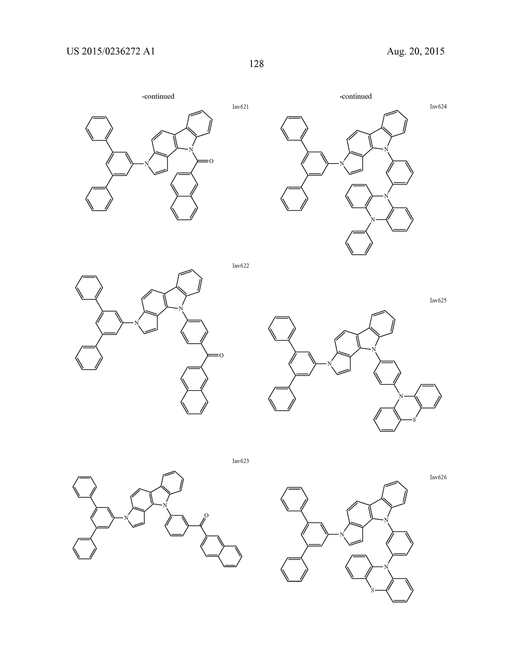 NOVEL COMPOUND AND ORGANIC ELECTROLUMINESCENCE DEVICE INCLUDING THESAME - diagram, schematic, and image 129