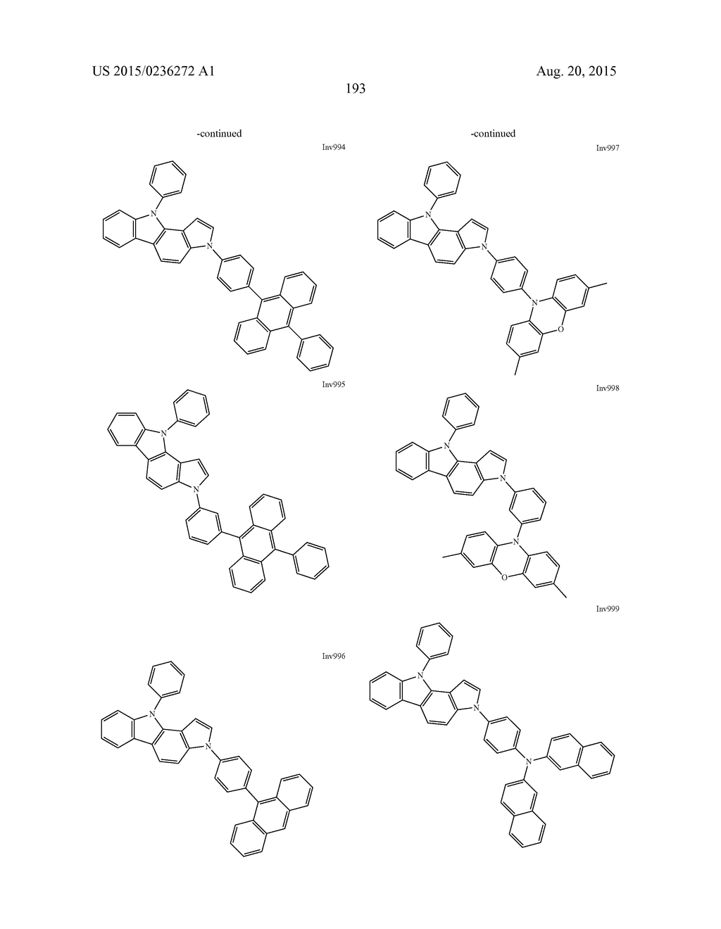 NOVEL COMPOUND AND ORGANIC ELECTROLUMINESCENCE DEVICE INCLUDING THESAME - diagram, schematic, and image 194