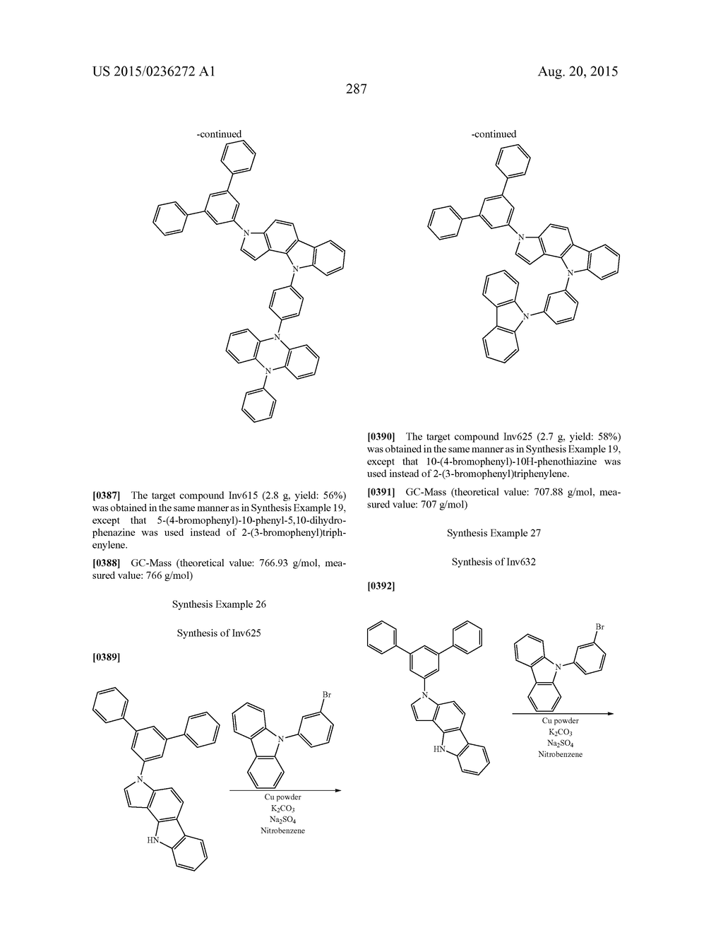 NOVEL COMPOUND AND ORGANIC ELECTROLUMINESCENCE DEVICE INCLUDING THESAME - diagram, schematic, and image 288