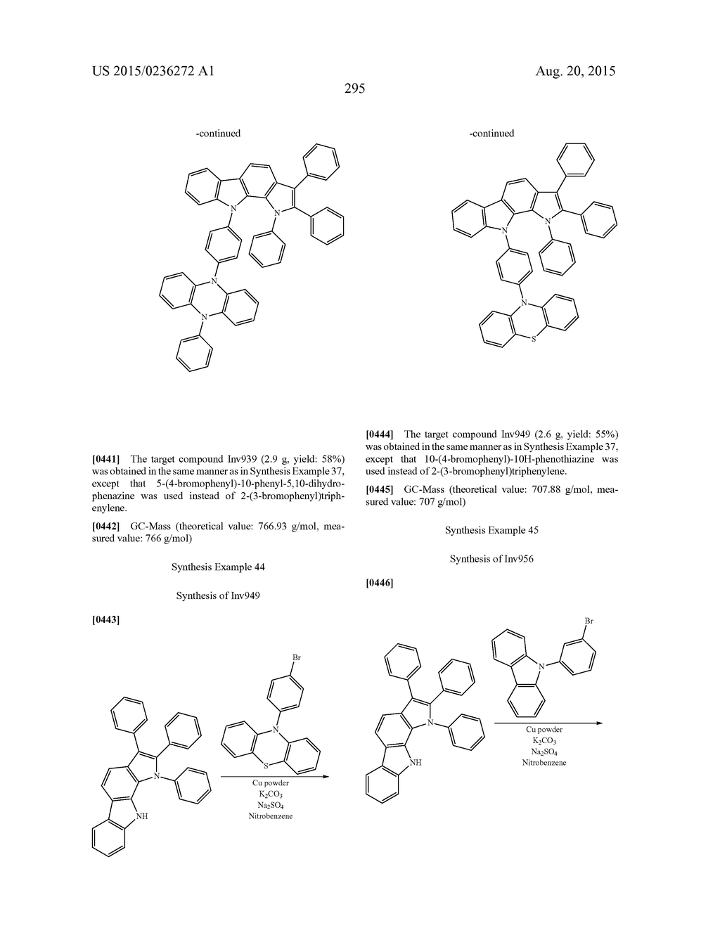 NOVEL COMPOUND AND ORGANIC ELECTROLUMINESCENCE DEVICE INCLUDING THESAME - diagram, schematic, and image 296