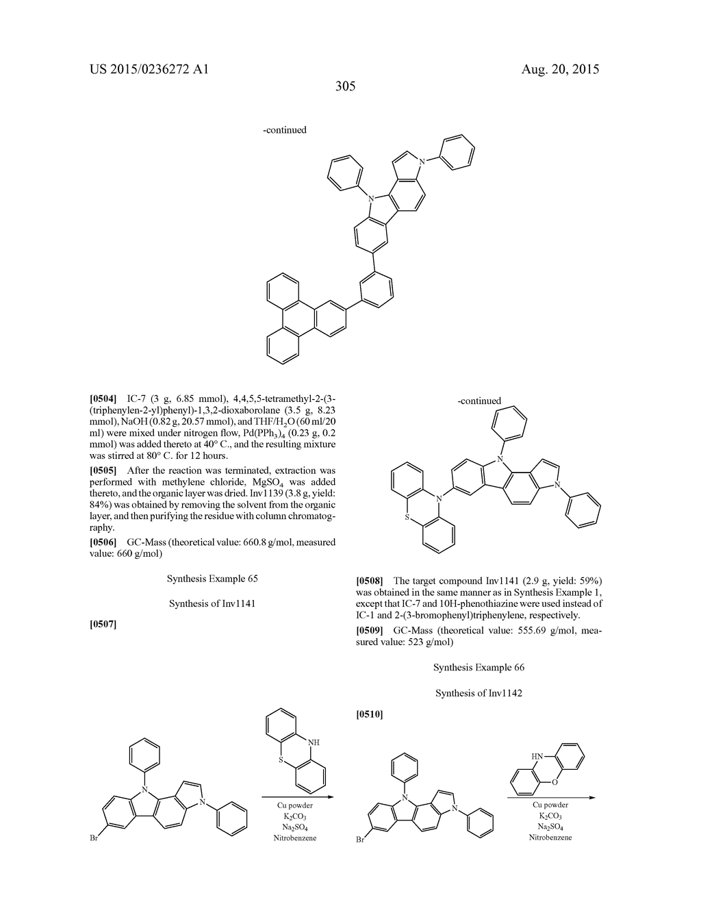 NOVEL COMPOUND AND ORGANIC ELECTROLUMINESCENCE DEVICE INCLUDING THESAME - diagram, schematic, and image 306