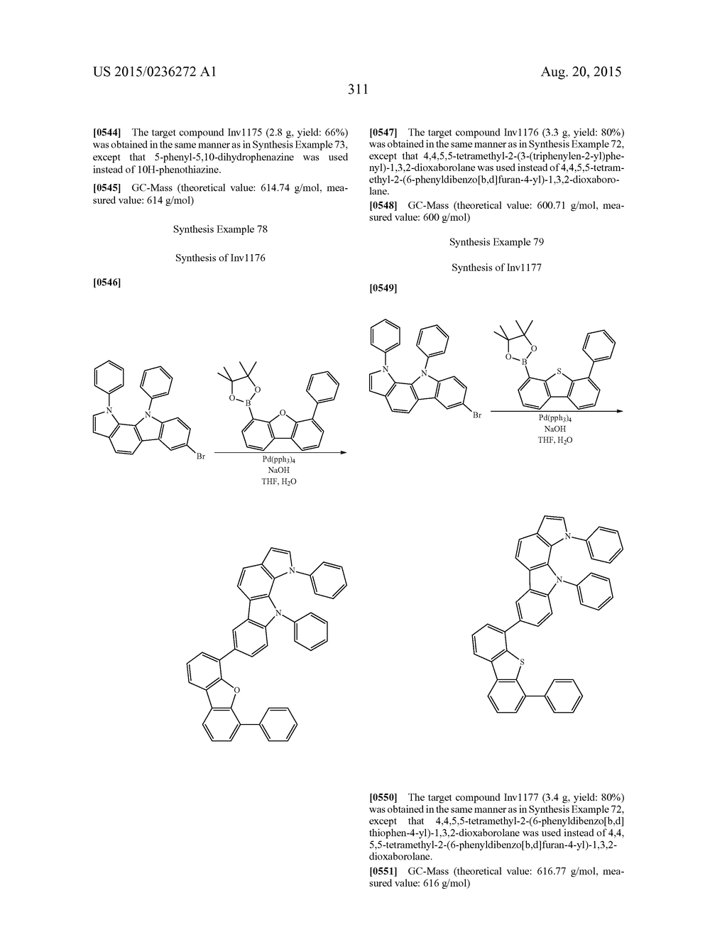 NOVEL COMPOUND AND ORGANIC ELECTROLUMINESCENCE DEVICE INCLUDING THESAME - diagram, schematic, and image 312