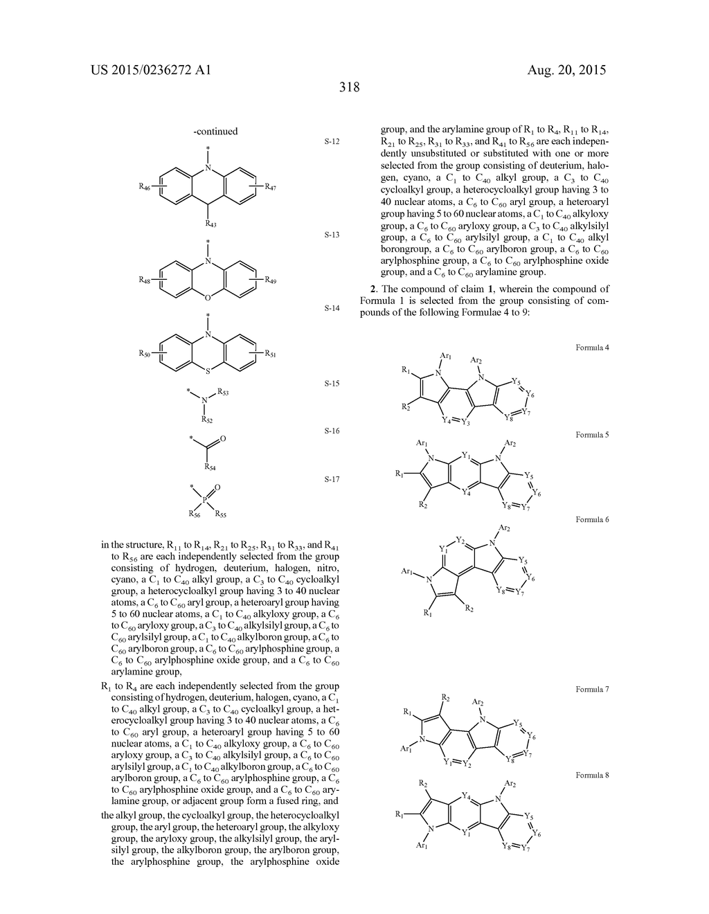 NOVEL COMPOUND AND ORGANIC ELECTROLUMINESCENCE DEVICE INCLUDING THESAME - diagram, schematic, and image 319