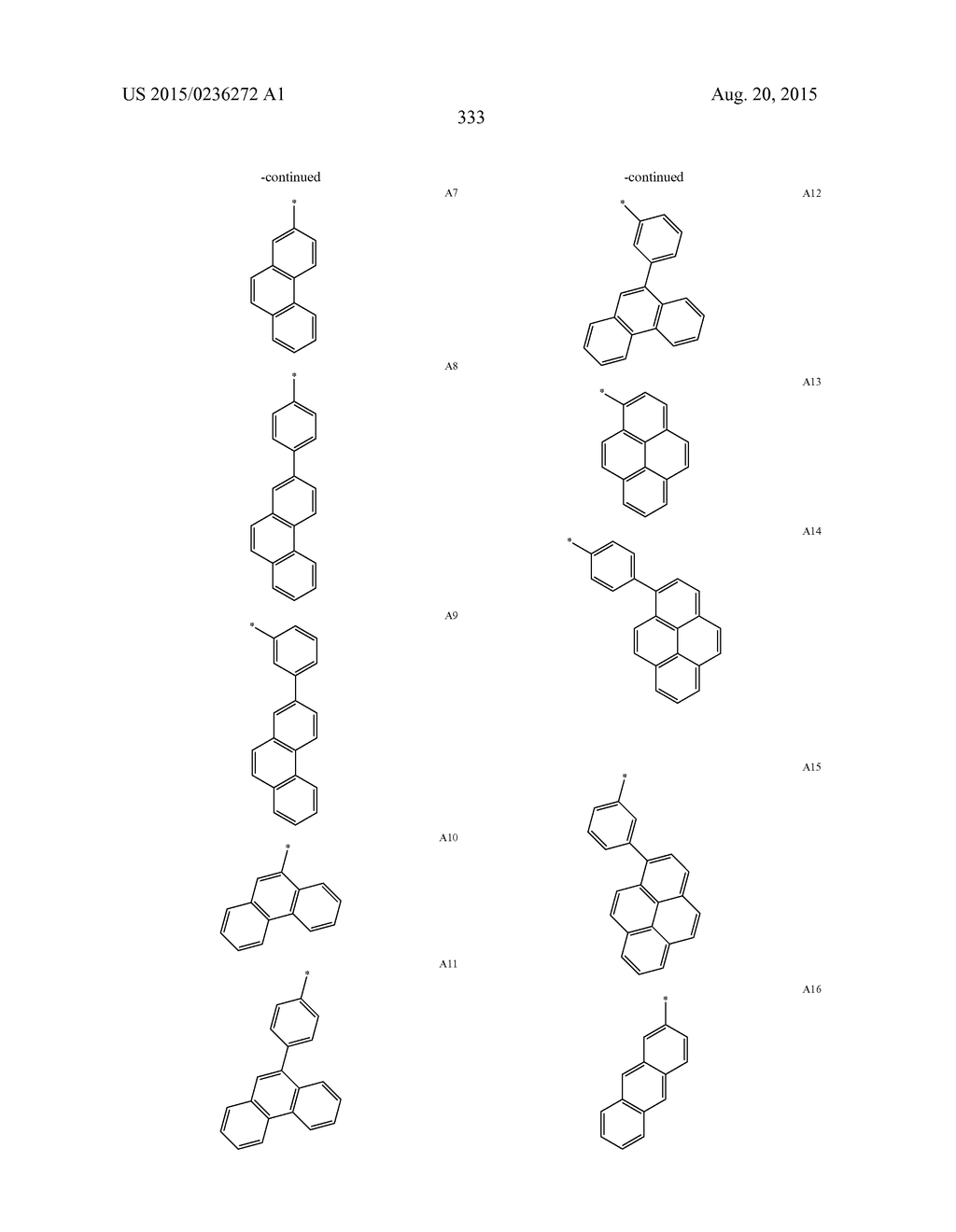 NOVEL COMPOUND AND ORGANIC ELECTROLUMINESCENCE DEVICE INCLUDING THESAME - diagram, schematic, and image 334