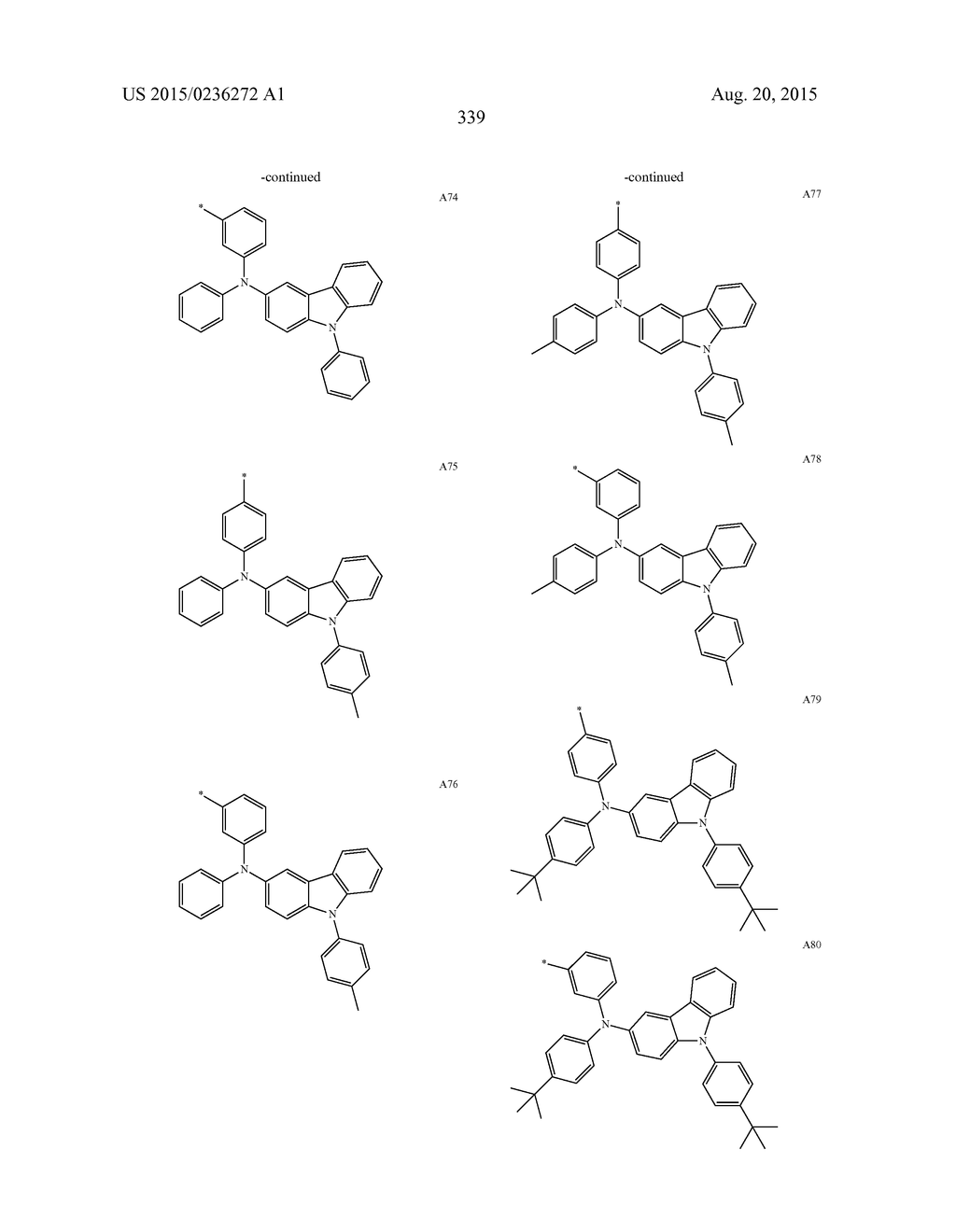 NOVEL COMPOUND AND ORGANIC ELECTROLUMINESCENCE DEVICE INCLUDING THESAME - diagram, schematic, and image 340