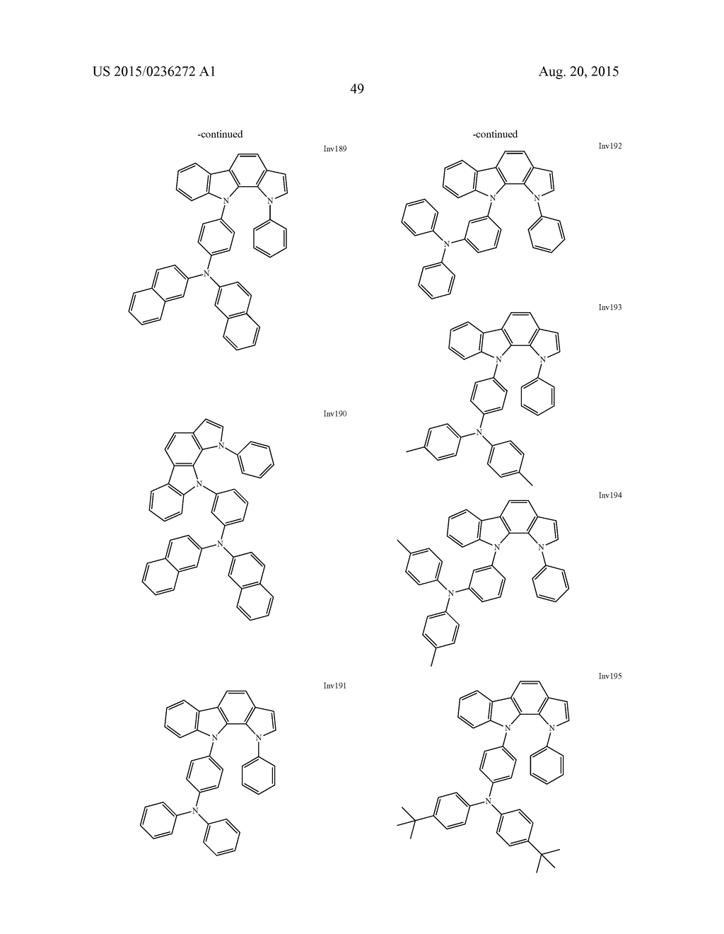 NOVEL COMPOUND AND ORGANIC ELECTROLUMINESCENCE DEVICE INCLUDING THESAME - diagram, schematic, and image 50