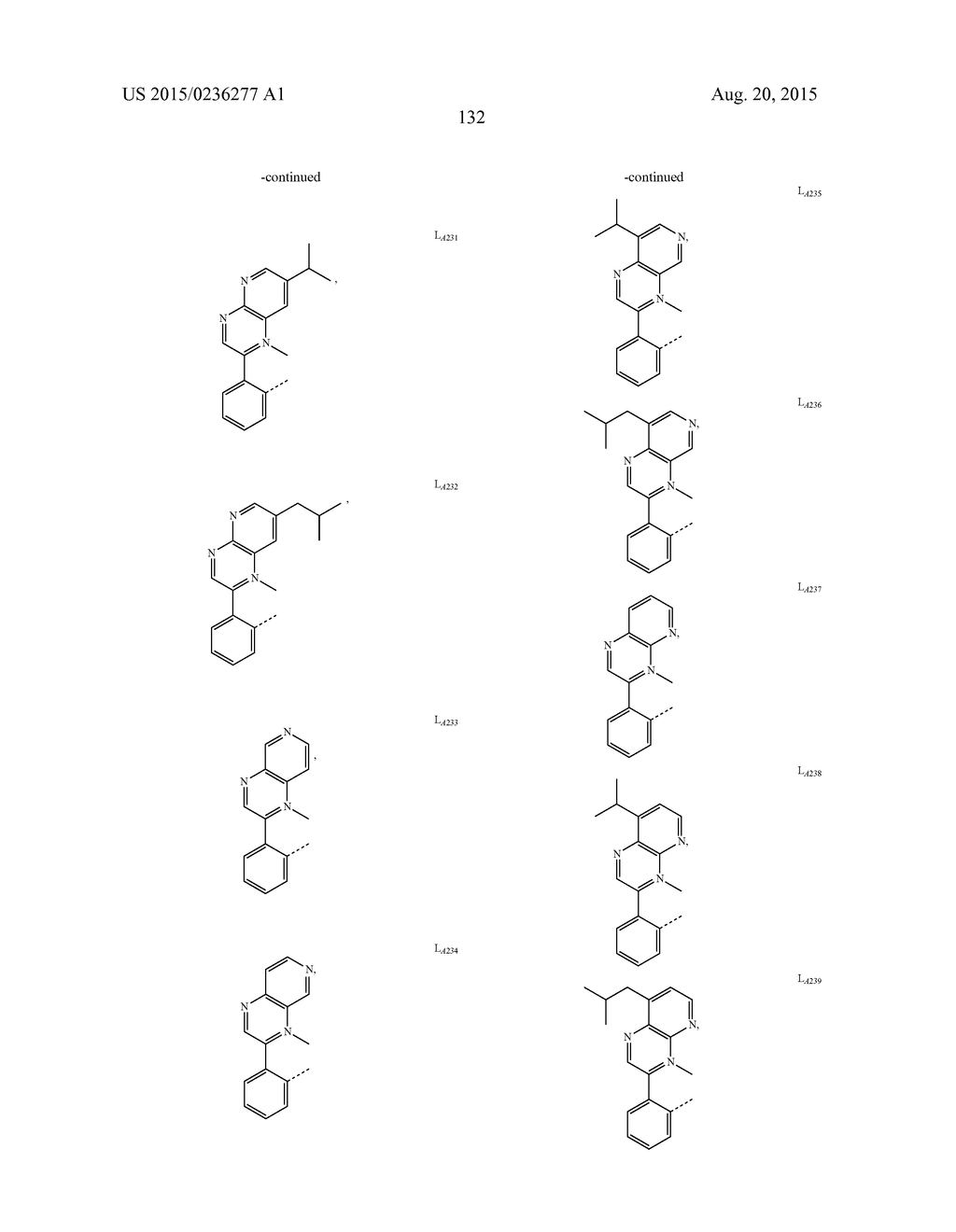 ORGANIC ELECTROLUMINESCENT MATERIALS AND DEVICES - diagram, schematic, and image 136