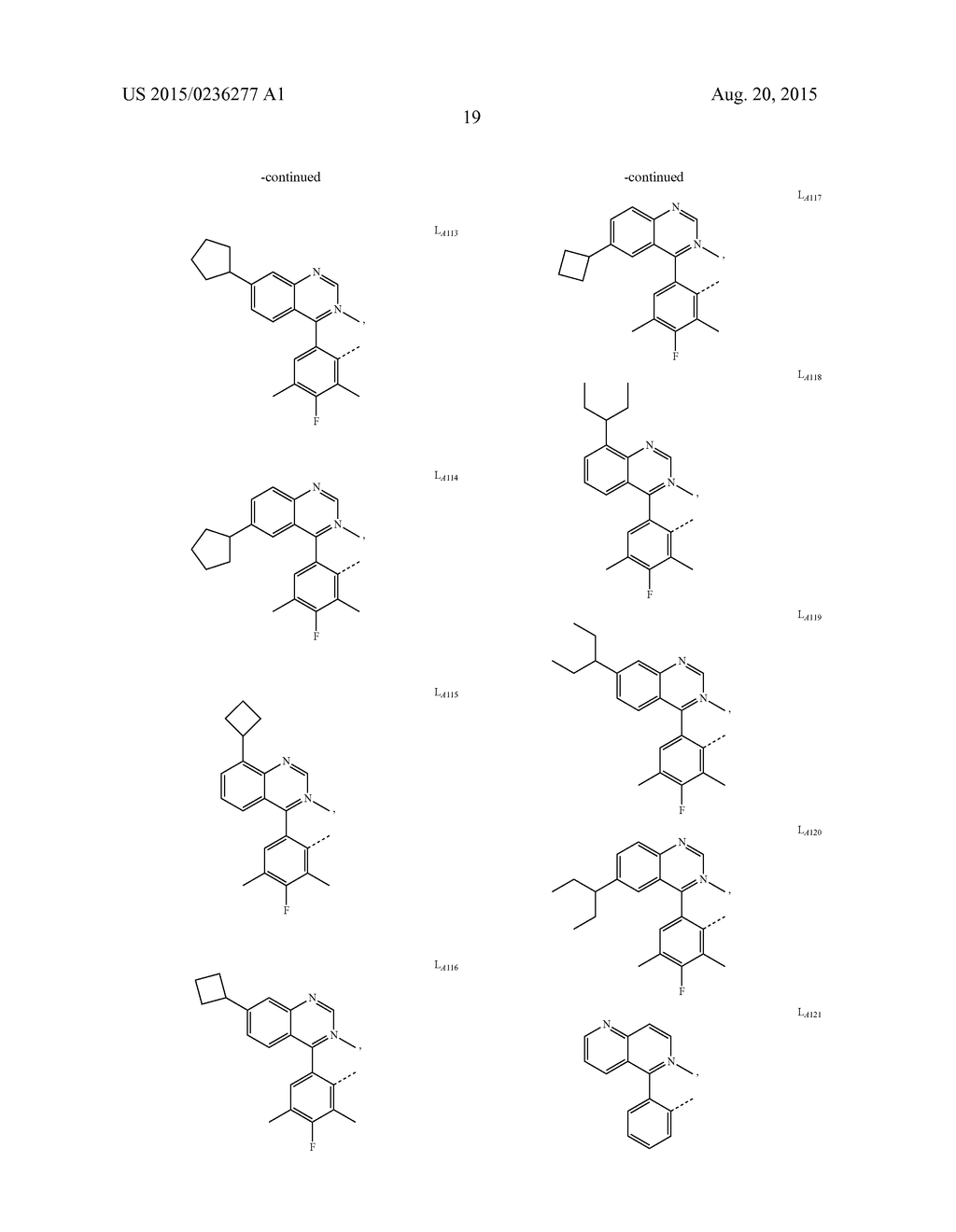 ORGANIC ELECTROLUMINESCENT MATERIALS AND DEVICES - diagram, schematic, and image 23