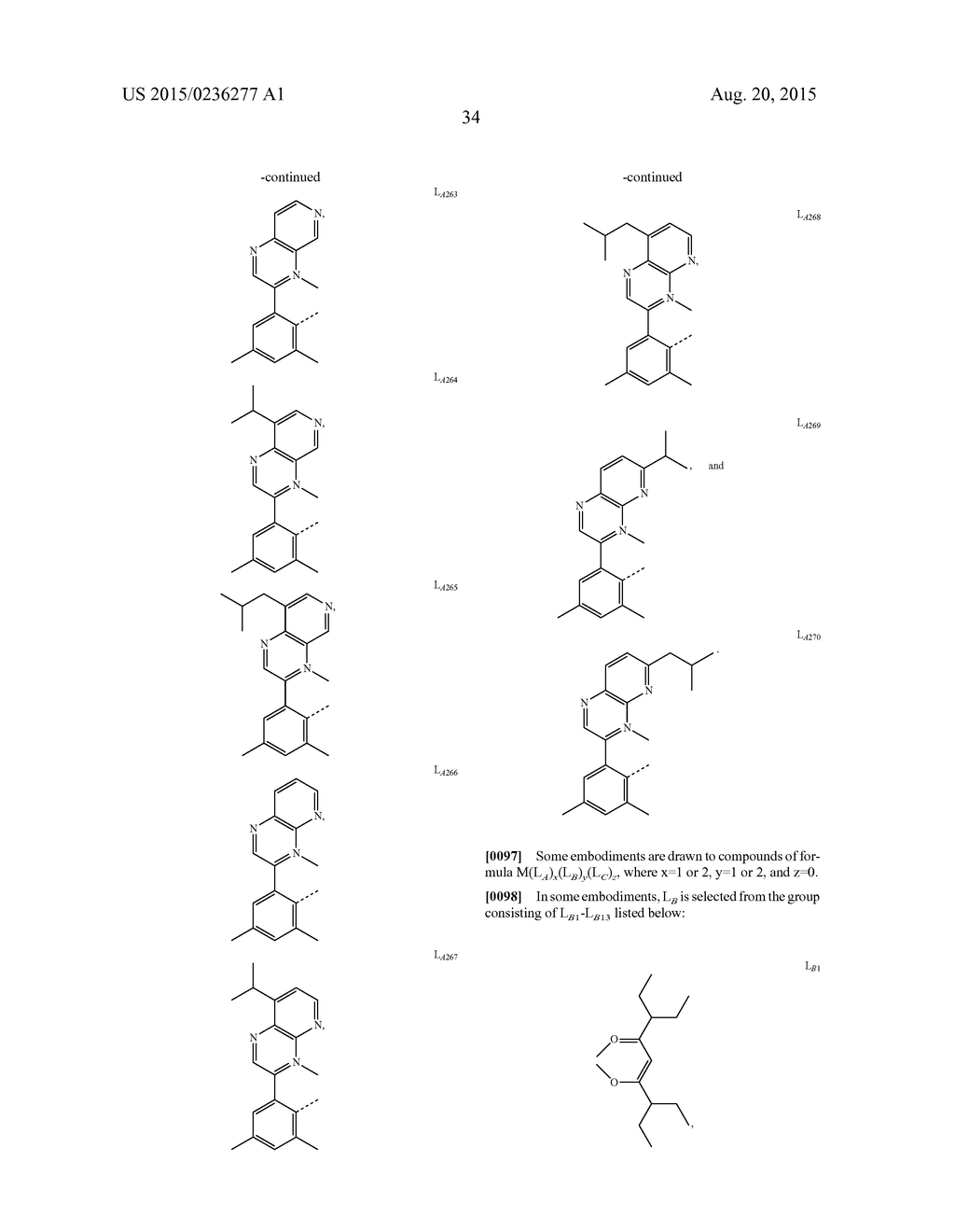 ORGANIC ELECTROLUMINESCENT MATERIALS AND DEVICES - diagram, schematic, and image 38