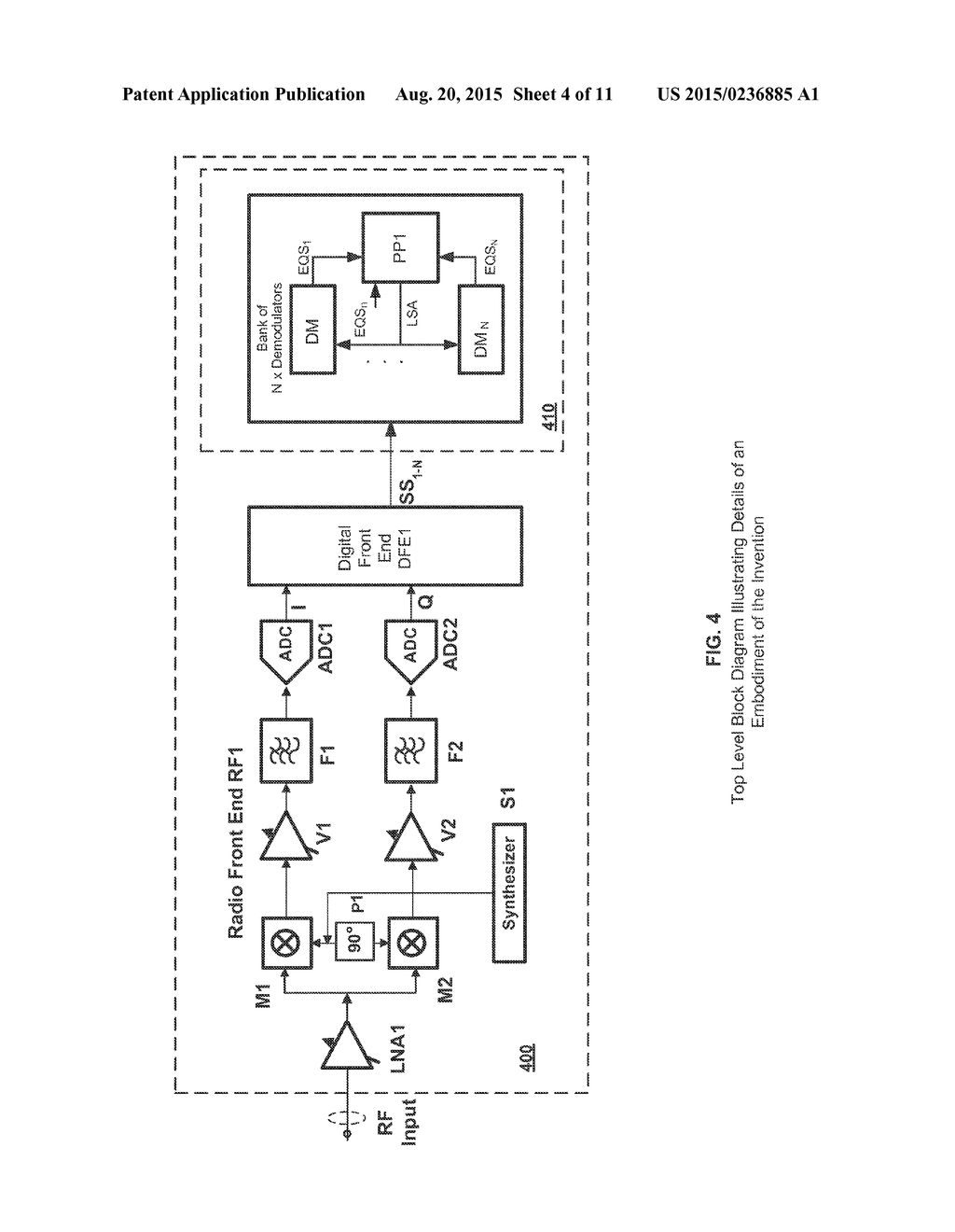 METHODS AND APPARATUS FOR SYNCHRONIZATION IN MULTIPLE-CHANNEL     COMMUNICATION SYSTEMS - diagram, schematic, and image 05