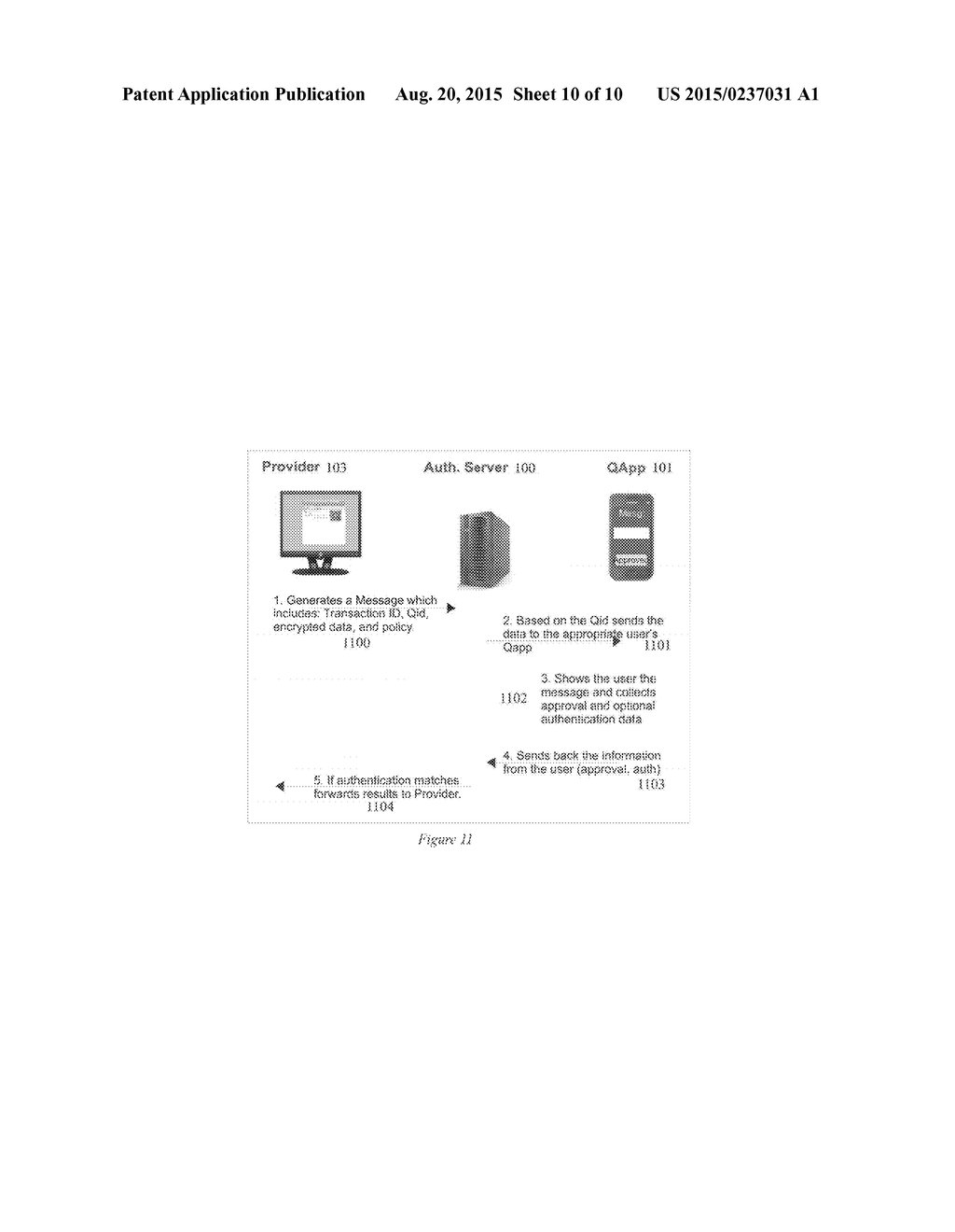 SECURE AUTHENTICATION IN A MULTI-PARTY SYSTEM - diagram, schematic, and image 11