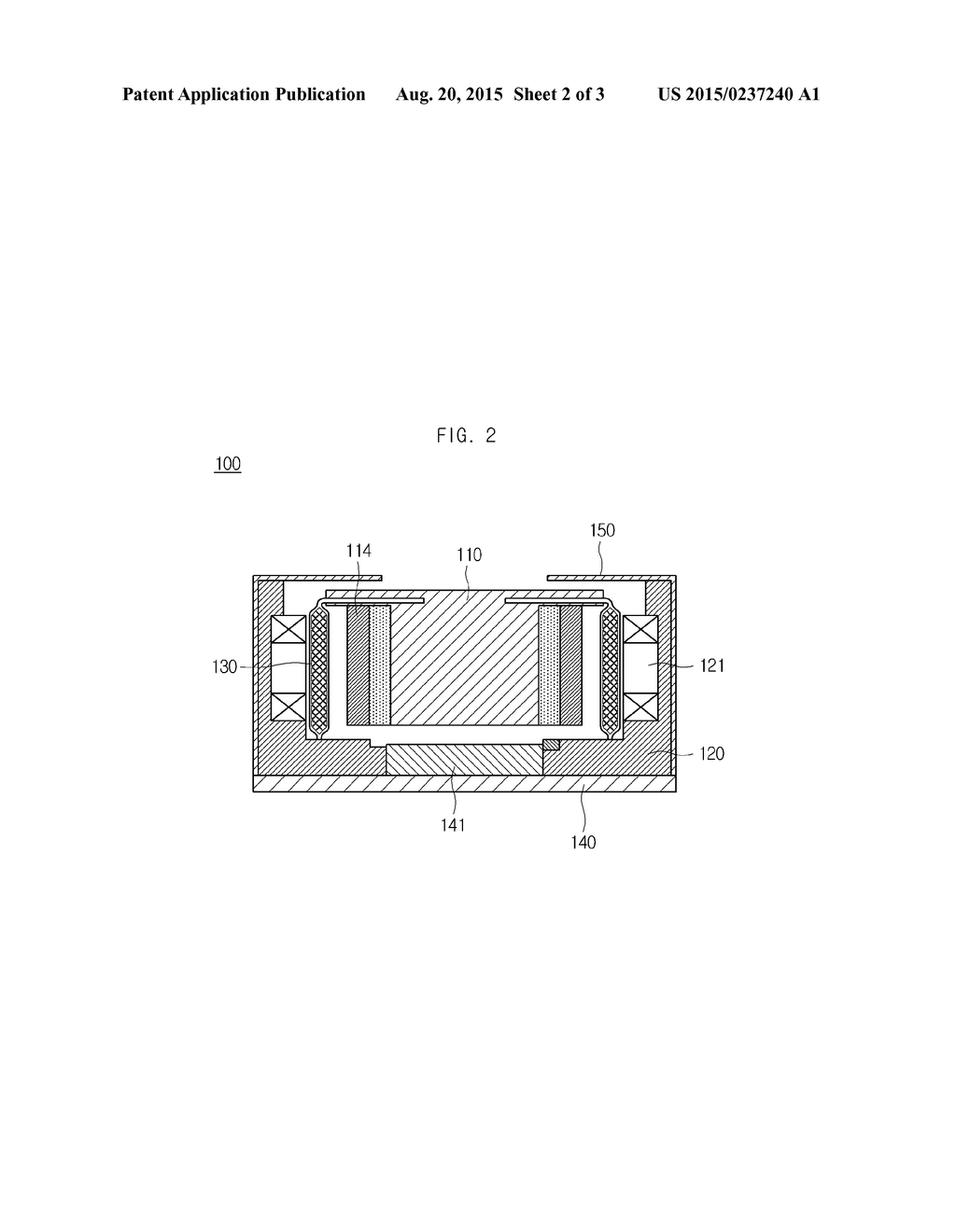 SUSPENSION FOR CAMERA MODULE AND CAMERA MODULE HAVING THE SAME - diagram, schematic, and image 03