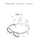 GLASSES APPARATUS FOR WATCHING DISPLAY IMAGE diagram and image