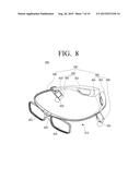 GLASSES APPARATUS FOR WATCHING DISPLAY IMAGE diagram and image