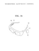 GLASSES APPARATUS FOR WATCHING DISPLAY IMAGE diagram and image