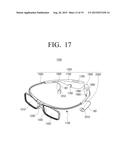 GLASSES APPARATUS FOR WATCHING DISPLAY IMAGE diagram and image