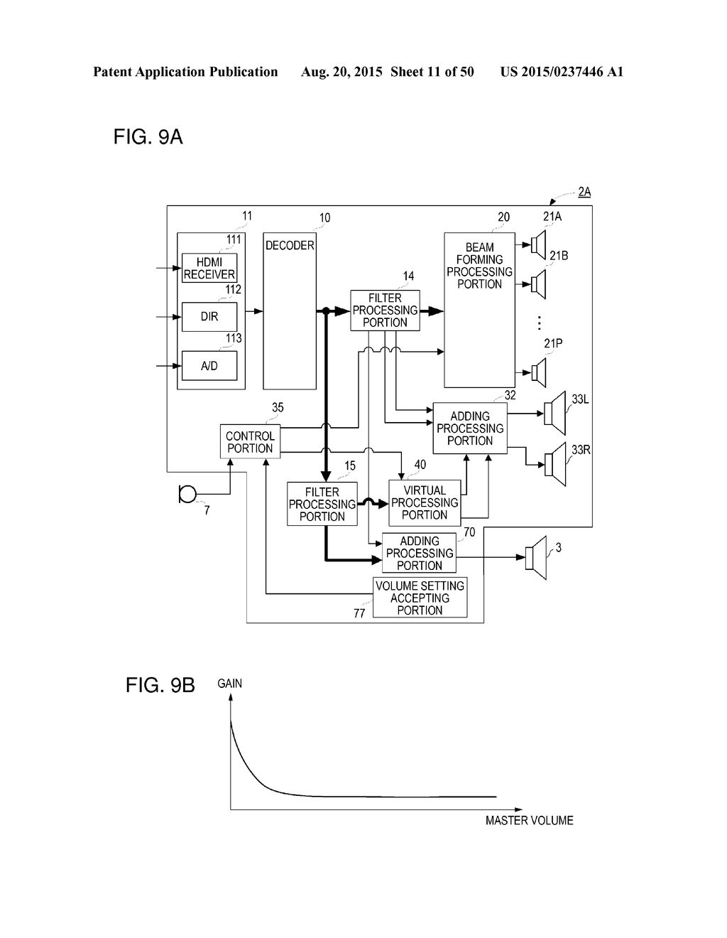 Speaker Device and Audio Signal Processing Method - diagram, schematic, and image 12