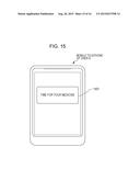 INFORMATION NOTIFICATION DEVICE AND INFORMATION NOTIFICATION METHOD, AND     INFORMATION RECEPTION DEVICE AND INFORMATION RECEPTION METHOD diagram and image