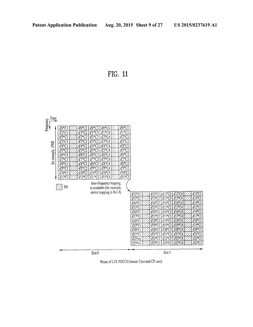 METHOD AND APPARATUS FOR TRANSMITTING CONTROL INFORMATION - diagram, schematic, and image 10