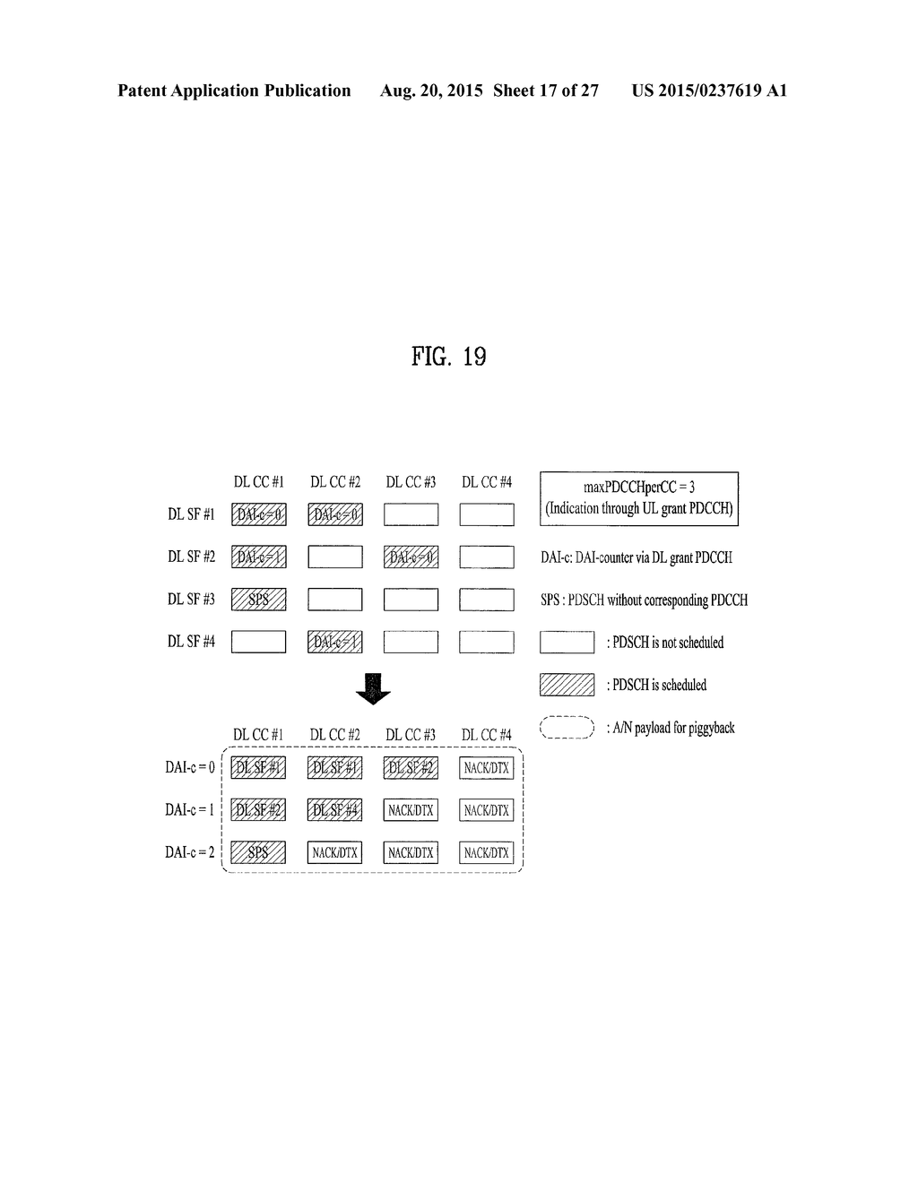 METHOD AND APPARATUS FOR TRANSMITTING CONTROL INFORMATION - diagram, schematic, and image 18