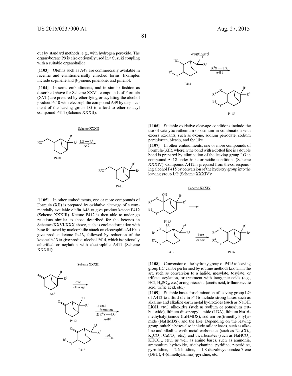 COMPOUNDS, COMPOSITIONS, AND METHODS FOR REDUCING OR ELIMINATING BITTER     TASTE - diagram, schematic, and image 134