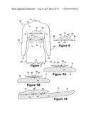 WETSUITS WITH HYDRODYNAMIC INTERLOCKING AND KINESIOLOGIC FEATURES diagram and image