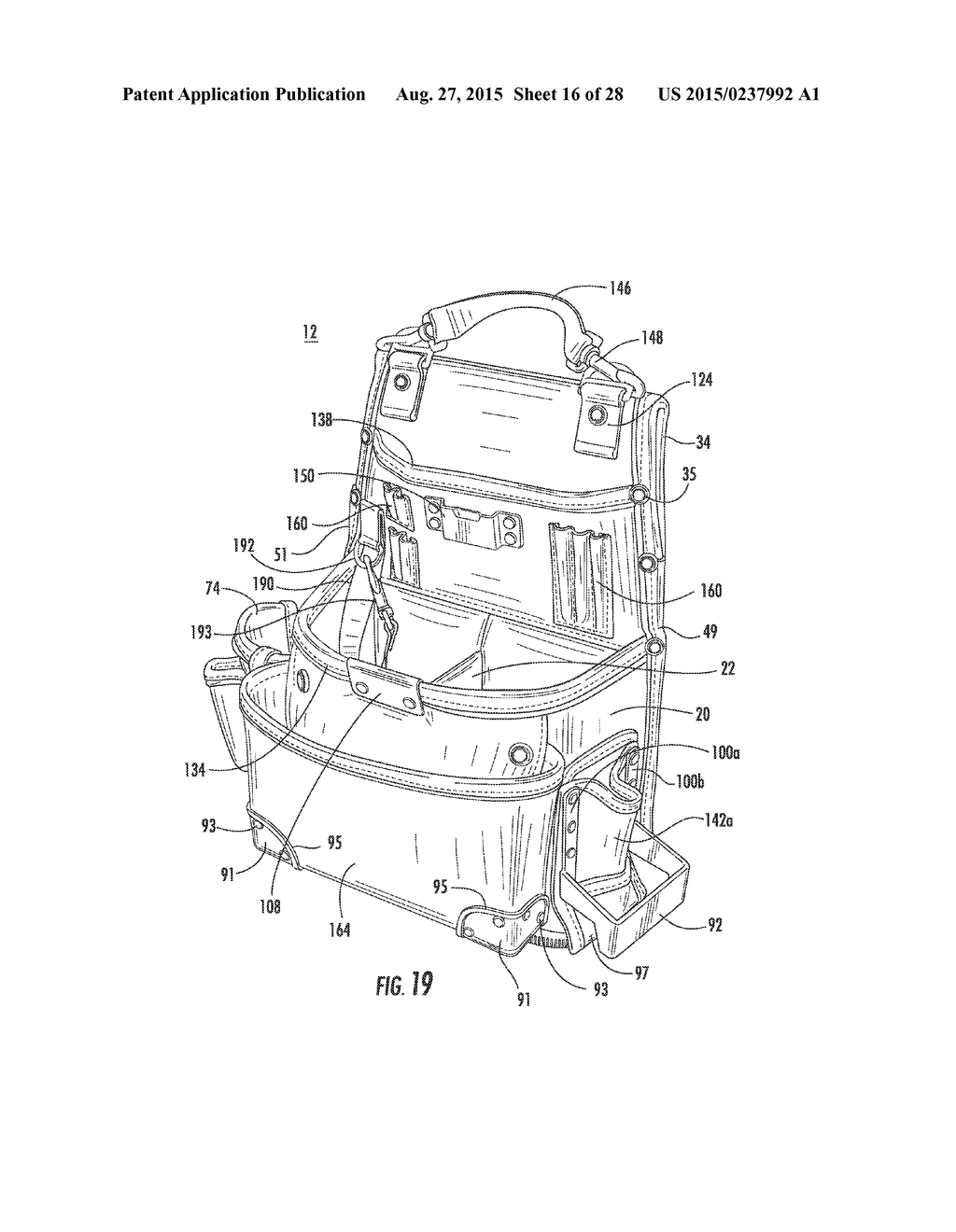 MULTI-FEATURE AIR FRAME TOOL POUCH SYSTEM - diagram, schematic, and image 17