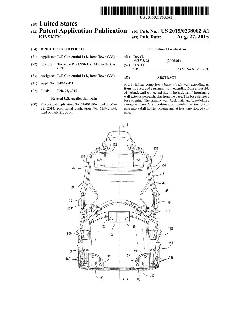 DRILL HOLSTER POUCH - diagram, schematic, and image 01