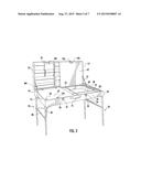 Portable Storage Table diagram and image