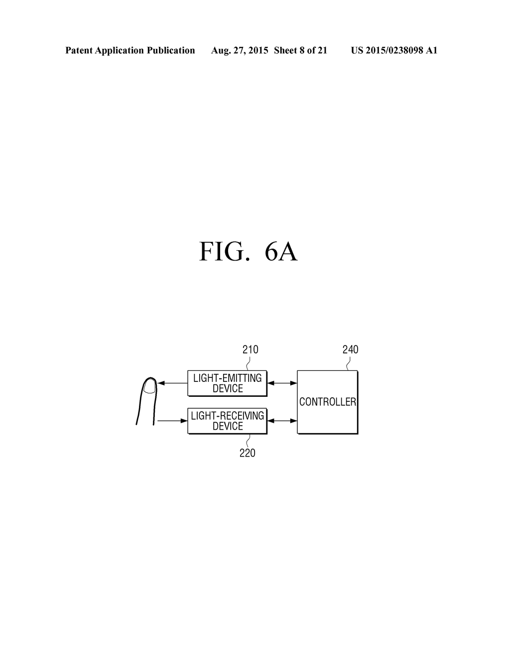 APPARATUS AND METHOD FOR SENSING BODY INFORMATION - diagram, schematic, and image 09