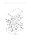 IMPLANTABLE LAYERS AND METHODS FOR MODIFYING THE SHAPE OF THE IMPLANTABLE     LAYERS FOR USE WITH A SURGICAL FASTENING INSTRUMENT diagram and image