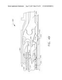 IMPLANTABLE LAYERS AND METHODS FOR MODIFYING THE SHAPE OF THE IMPLANTABLE     LAYERS FOR USE WITH A SURGICAL FASTENING INSTRUMENT diagram and image