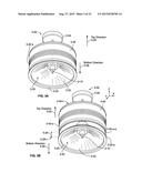 STOVETOP FIRE SUPPRESSOR WITH THERMAL GLASS BULB ACTUATION AND METHOD diagram and image