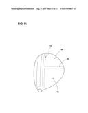 WOOD-TYPE GOLF CLUB HEAD diagram and image