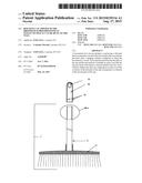 Rotating cap applied to the broomstick provided with an eyelet so that it     can be hung to the wall diagram and image