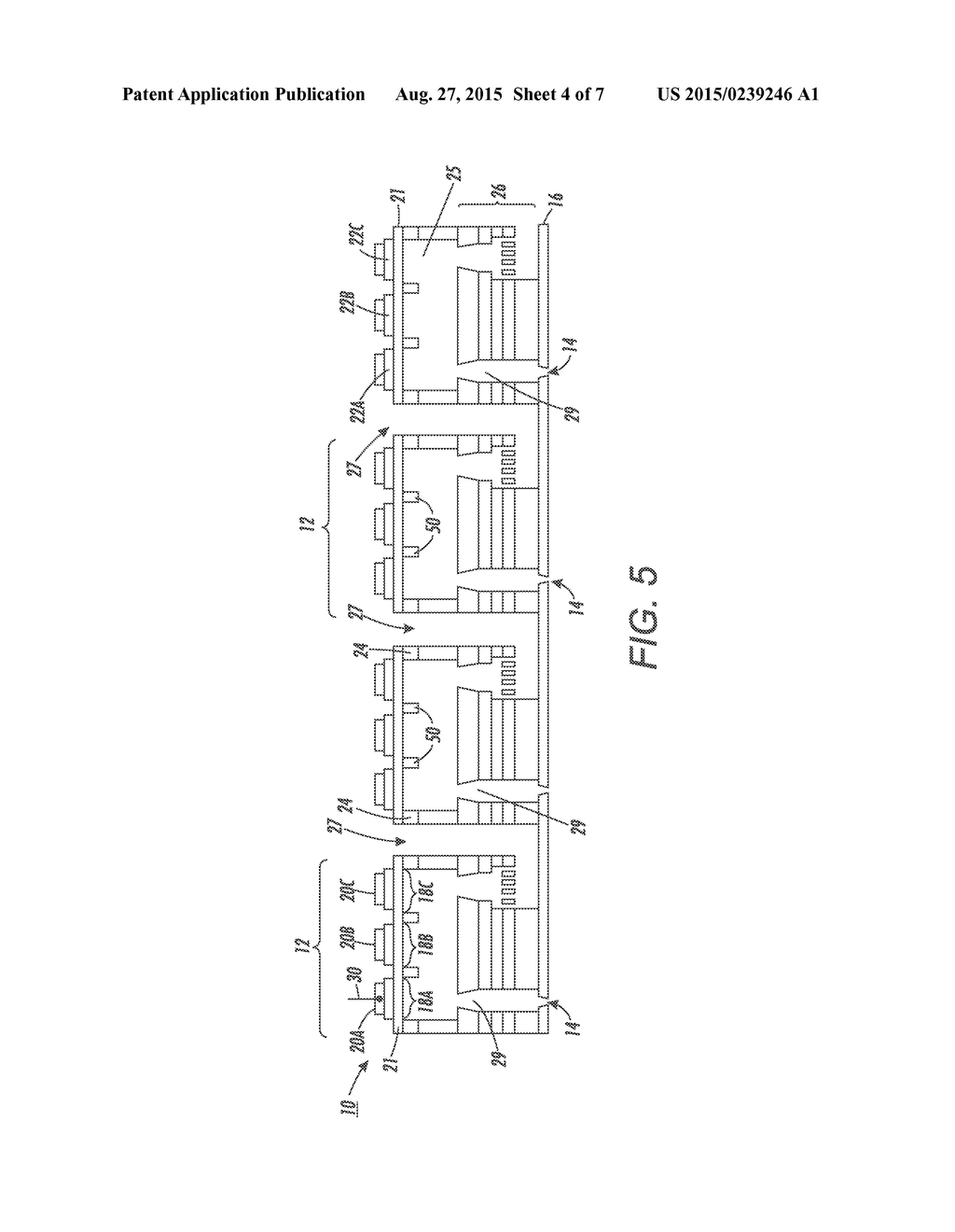 MULTIPLE THIN FILM PIEZOELECTRIC ELEMENTS DRIVING SINGLE JET EJECTION     SYSTEM - diagram, schematic, and image 05