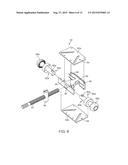 Laterally Shiftable Bicycle Fork Skewer diagram and image