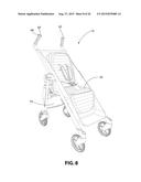 LIGHTWEIGHT COLLAPSIBLE STROLLER diagram and image