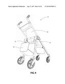 LIGHTWEIGHT COLLAPSIBLE STROLLER diagram and image